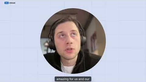 Video testimonial — Sergi Cheishvili, Stimuli Digital